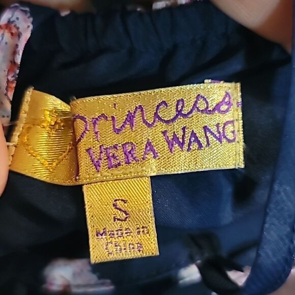 Princes Vera Wang Desert Rose Strappy Lampshade Dress Size Small - Picture 9 of 10